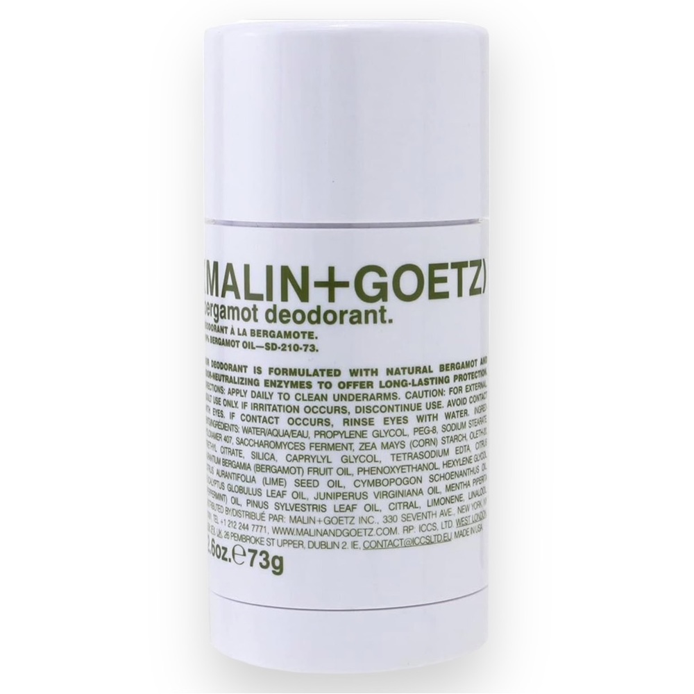 BNWT Malin + Goetz Bergamot Scented Deodorant - 2.6 Oz